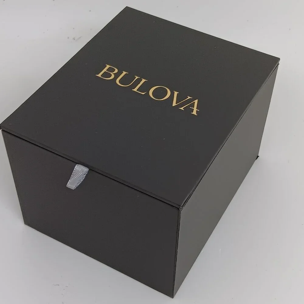 Bulova 98P230 Women's 21mm x 33mm Diamond Dial Two Tone S/Steel Tank Watch - Picture 11 of 11